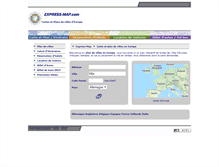Tablet Screenshot of express-map.com