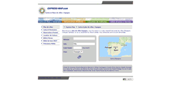 Desktop Screenshot of espagne.express-map.com
